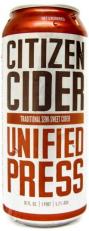 Citizen Cider - Unified Press Cider (4 pack cans) (4 pack cans)