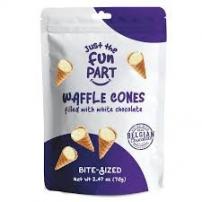 Waffle Cones - Min White Chocolate