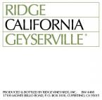 Ridge - Geyserville California 1976 (750ml)