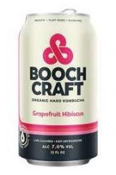 Booch Craft - Grapefruit Hibiscus Hard Kombucha (6 pack cans) (6 pack cans)
