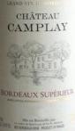 Chateau Camplay - Bordeaux Superieur 0 (750)