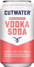 Cutwater Spirits - Grapefruit Vodka Soda (4 pack cans) (4 pack cans)