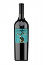 Spring Lake Beach Badge - Red Wine Etched Bottle (Pre-arrival) (750ml) (750ml)