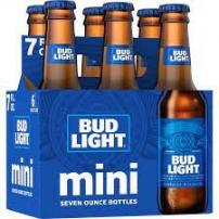 Anheuser-Busch - Bud Light (6 pack 7oz bottle) (6 pack 7oz bottle)