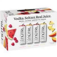 Nutrl - Vodka Seltzer and Real Fruit Juice Variety Pack (8 pack cans) (8 pack cans)