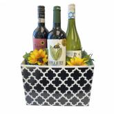 Organic Wines Gift Basket -  3pk (9456)