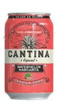 Cantina - Tequila Seltzer Watermelon Margarita (4 pack cans) (4 pack cans)