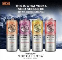 White Claw - Vodka Soda Peach (4 pack cans) (4 pack cans)